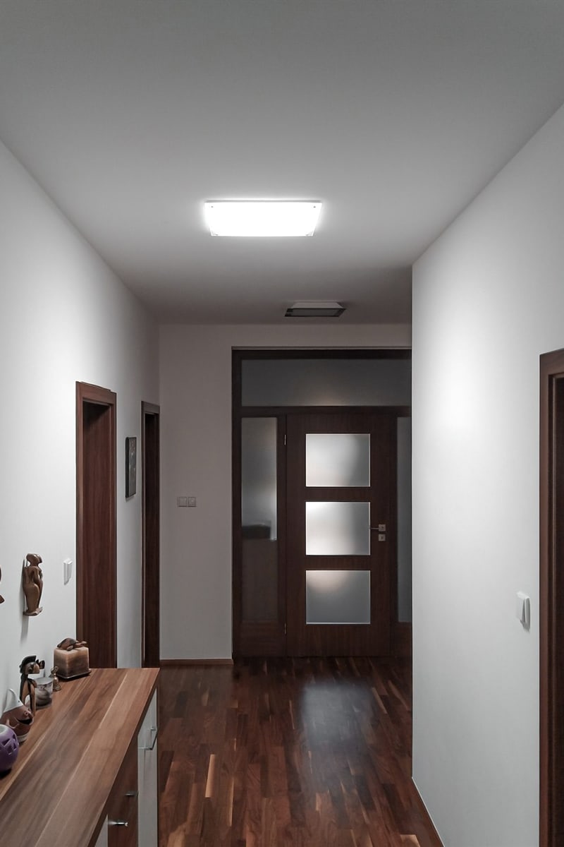 Světlovod Solatube® instalace chodba RD