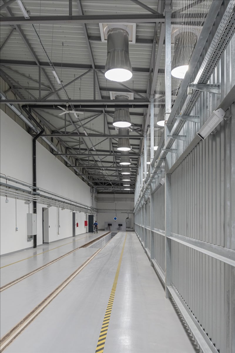 Světlovod Solatube® instalace průmyslová hala